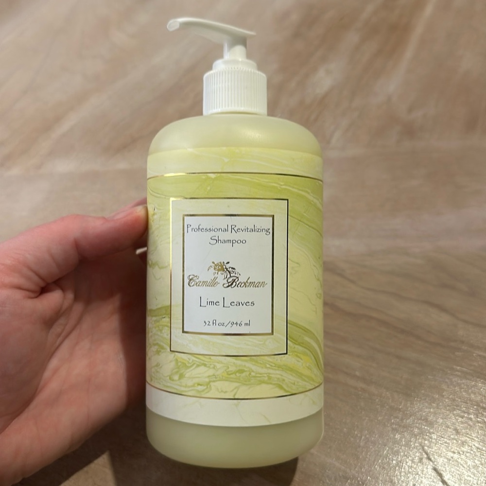 Camille Beckman lime leaves professional revitalizing shampoo 32 fl oz